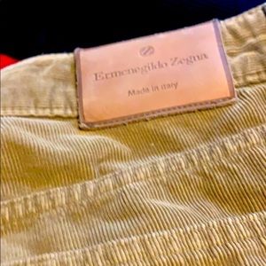 Zegna vintage tan Italian cords men’s 40x32